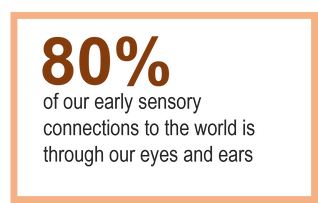 Box highlight - 80% early sensory thru eyes